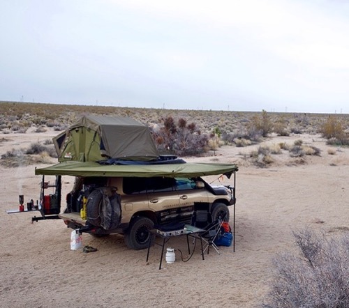 Basecamp is ready while exploring Utah with a Breezeway setup from @23zerousaHow are you adventuri