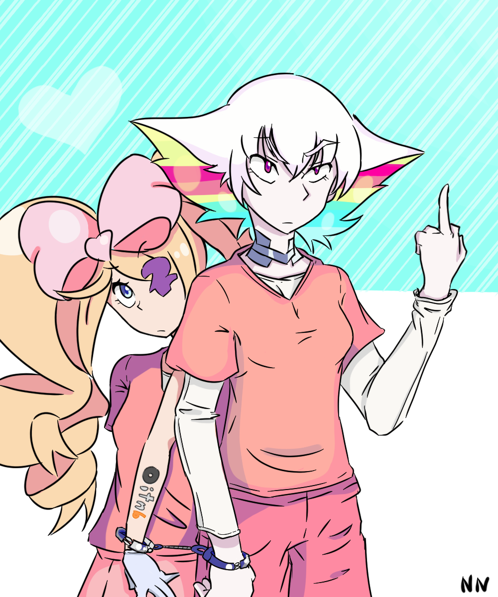 nonons-nani:  While I was gone I drew this fufufu.  fuck the police lol &gt;.&lt;