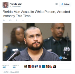 jessehimself:  itslaroneppl:  naturalbeautyishername:  seriouslyamerica: Welp. Assault White Person= ArrestedKills Black Person= Free But it’s not about race.   