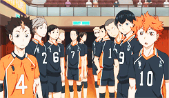 worldofglass:   But when we find a wall, that’s our chance to jump over it.    Daichi Sawamura, Karasuno High.   