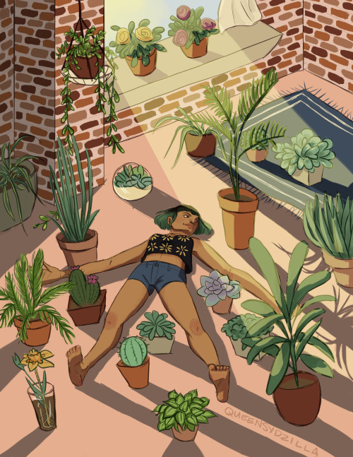 queensydzilla:My submission for the Plants Are Friends Anthology