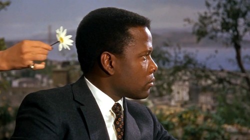 sparklejamesysparkle:Sidney Poitier and Katharine Houghton in the groundbreaking  Columbia Picture