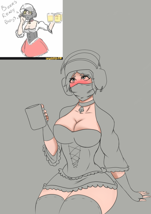 stickycheesecakes:There needed to be more beermaid IQ