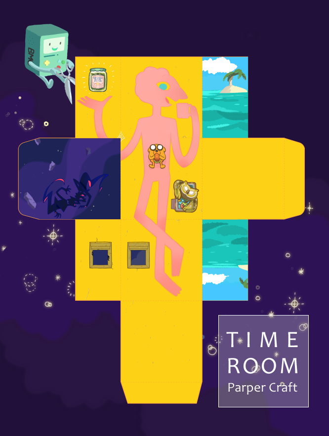 yunta0722:  The Time Room Paper Craft(PDF Download)I’m glad if you enjoyed it.