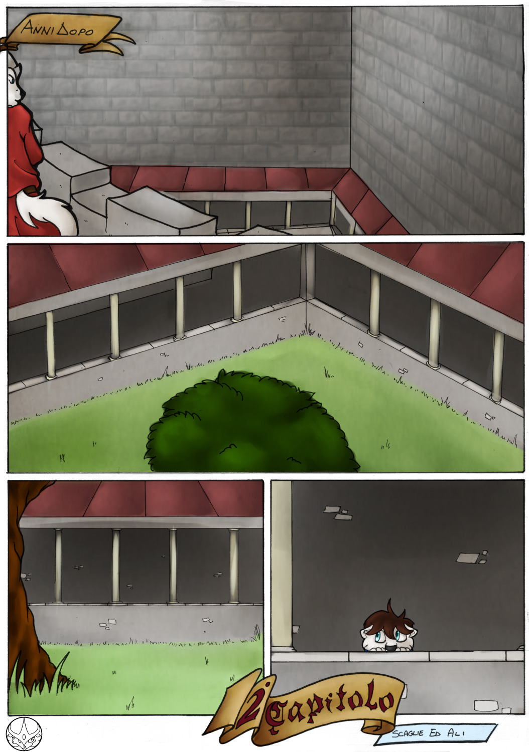 TFAE - Scales And Wings page 01 - Personal Comic Project - by Aeritus