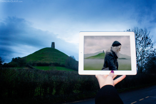 fangirlquest:  Show: MerlinLocation: Glastonbury Tor (on Google map) We visited The T