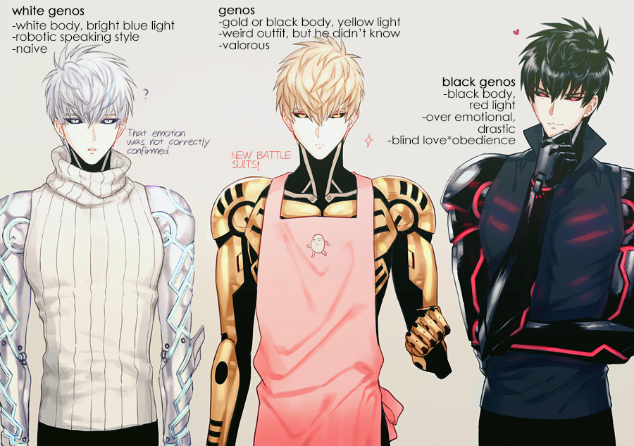 riche-duck:  my three GENOS 