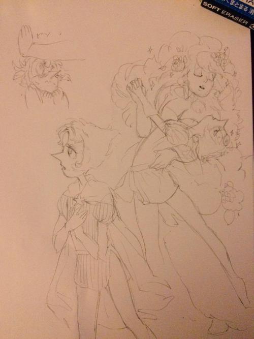 Porn photo ruryzuly:  some rosepearl sketches 
