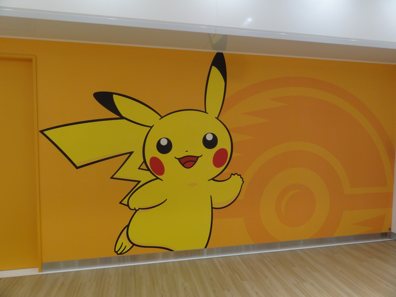 pokescans:  Mega Tokyo Pokémon Center wall art! Just a bit too big to scan, haha.