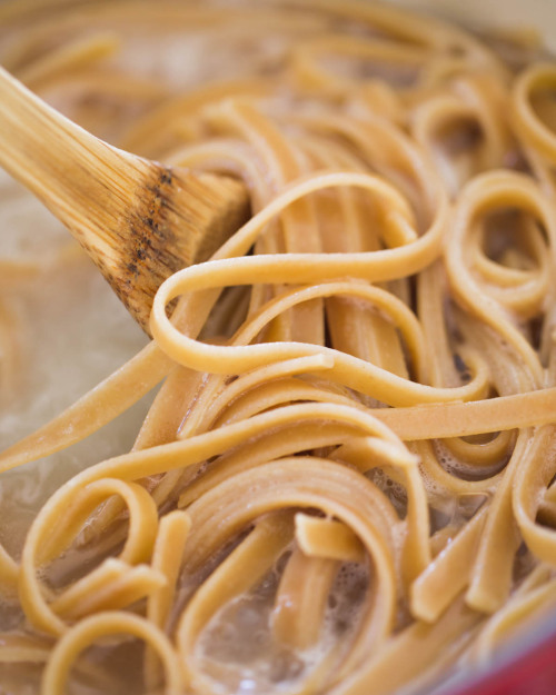 foodffs:  LIGHTENED UP WHOLE WHEAT FETTUCCINE ALFREDOReally nice recipes. Every hour.Show me what you cooked!  yum