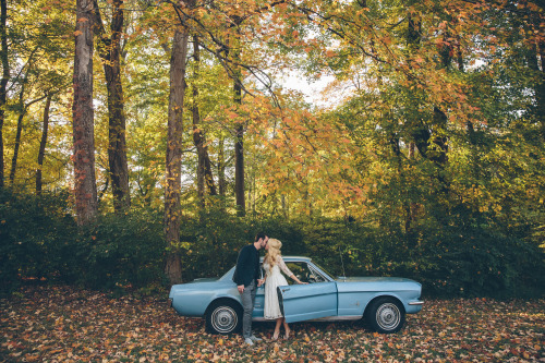 Katie + Peter&rsquo;s Autumn Engagement Shoot, Part 1. Shelby Park, Nashville, TN | See mor
