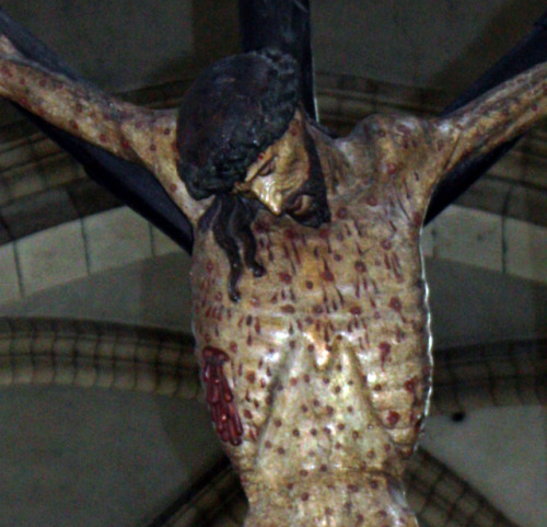 Crucifixus dolorosus @ Church of St. Severin, Cologne (c. 1330).
