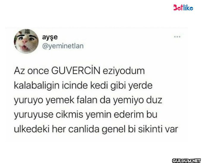 ayşe @yeminetlan Betlike...