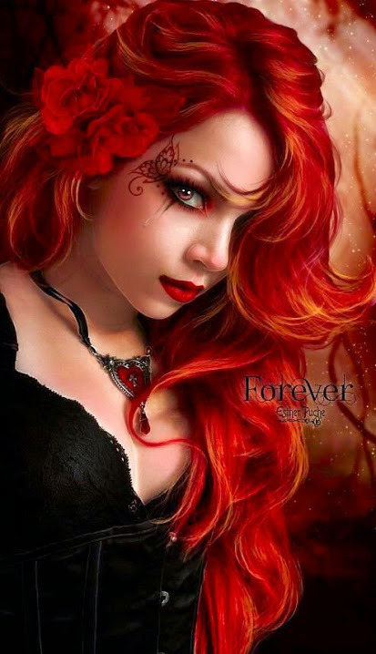 fantasyartvillage:Forever by Esther Puche