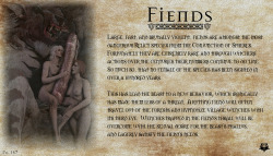 shittyhorsey:  Witcher Bestiary: Fiends 