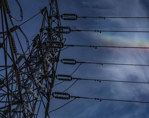 練馬線 No.224 と #彩雲 #鉄塔 #鉄塔の会 #鉄塔倶楽部 #pylon #steeltower #pylongram #steeltower_artistic #nwdel #碍子 #eos