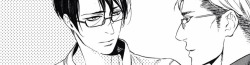 ireadyaoimangas:A dj where everyone is an actual megane hottie.  ….except for Nanabe..-3-