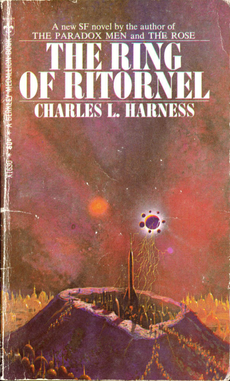 70sscifiart: phantastische-illustrationen:Charles L. Harness - The Ring Of Ritornel, 1968 Paul Lehr 