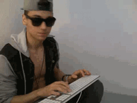 Damn it, what a gorgeous German stud. Yes, his handsome looks are apparent. Those shades could only 