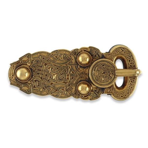 The Sutton Hoo Great Gold Buckle (Illustration) - World History