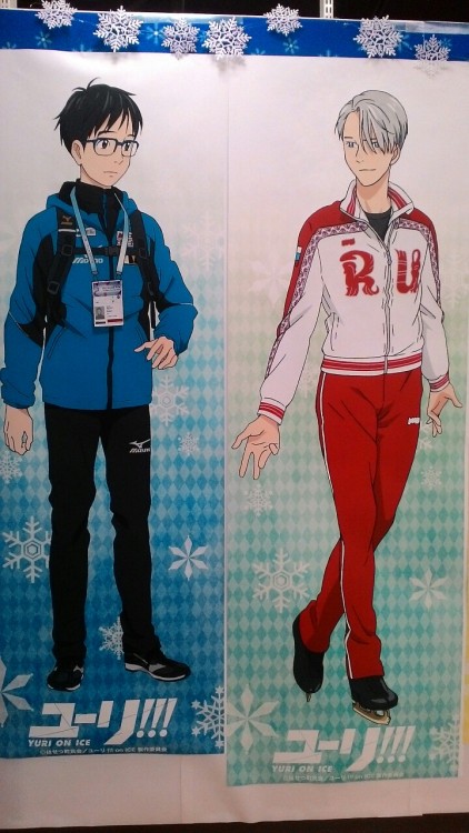 what-isti: Yuri!!! On Ice only shop @ Animate Shibuya.