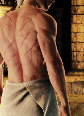 THE WITCHER 3: Wild Hunt (2015) Geralts Scars