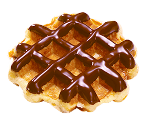 honeyrolls:Baked waffles