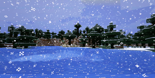 XXX minecraftgifs:  ” Snow ” - Minecraft photo