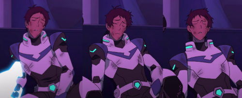 klanced: Lance passing out whilst still maintaining his #Look