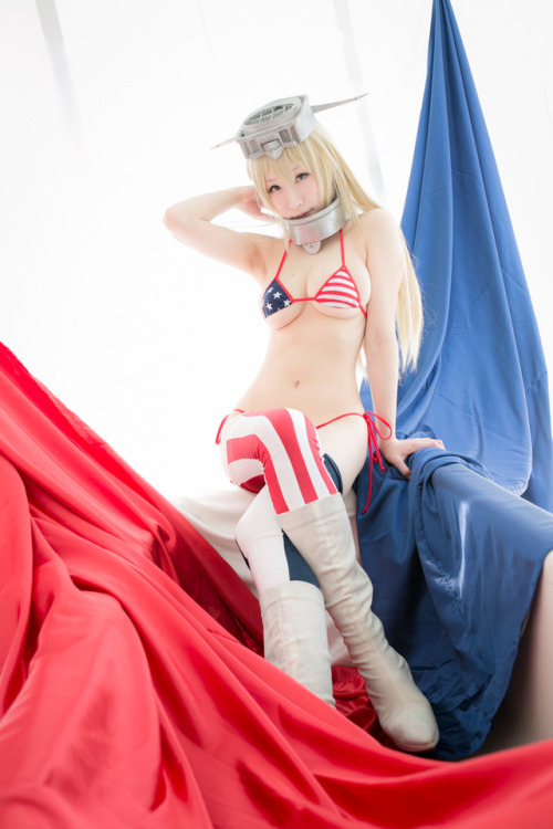 cosplayjapanesegirlsblog: Kantai Collectio - IOWA (Swimsuit) [mysuite] (Atsuki) 1-31   < |D’‘‘‘