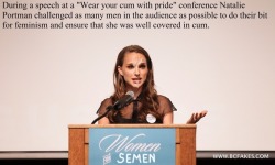 nek48:  Wear your cum with pride campaign! All these Hollywood whores want is to give you a blowjob and wear your cum with pride