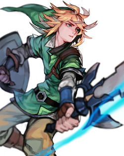 legend-of-breakfast: Link リンク by Racoona