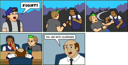 catbountry:  yes-it-means-i-am-bread:  does anyone remember law4kids like this kids’ website that had these shitty webcomics and animations telling them all about DA LAW i mean this shit was hilarious even by itself   BUT THEN PEOPLE STARTED MAKING