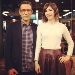 fyportlandia:  Fred and Carrie at HuffPost Live.