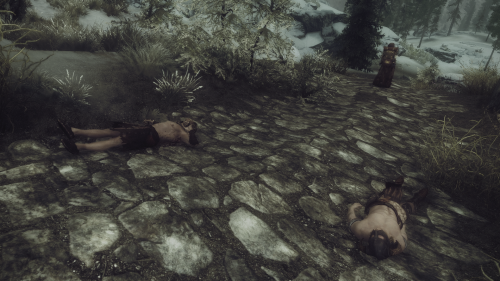 The path to Helgen is littered with good intentions corpses