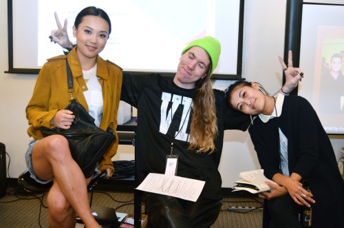 [ Photos by: SFPaparazzi ]  FASHION BLOGGERS CONNECT panel during San Francisco Fashion Week [tm] 20