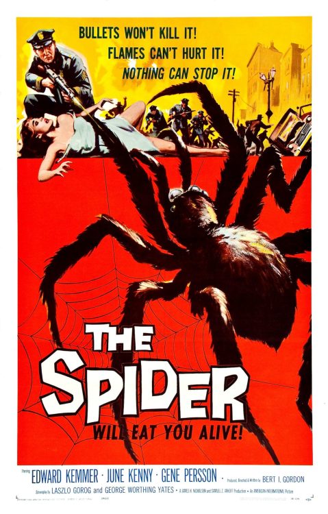 The Spider aka Earh vs. The Spider     (1958)A group of teenagers and their high school science teac