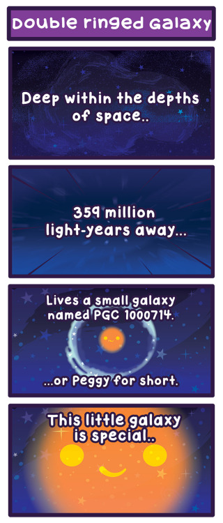 cosmicfunnies: Happy Sunday everyone!  Here is a comic about a strange, yet unique galaxy! http