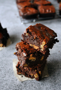 sweetoothgirl:  Mocha Brownies