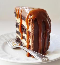 Food-Porn-Diary:  Salted Caramel Chocolate Fudge Cake [1958X2124]