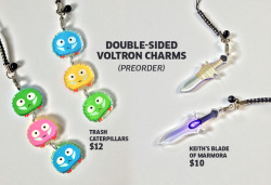 daniellesylvan: Voltron charms are up for