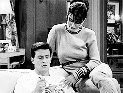 teamrkburtkaharris:  And Monica says that they weren’t that close