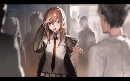 Kurisu being cute