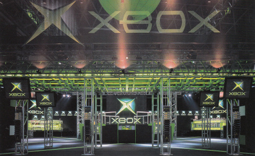 Tokyo Game Show 2001 Spring “XBOX Booth” place: Makuhari, Chiba