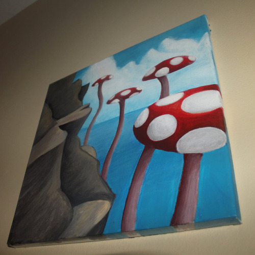 retrogamingblog: Super Mario 64 Paintings made by Canvas64