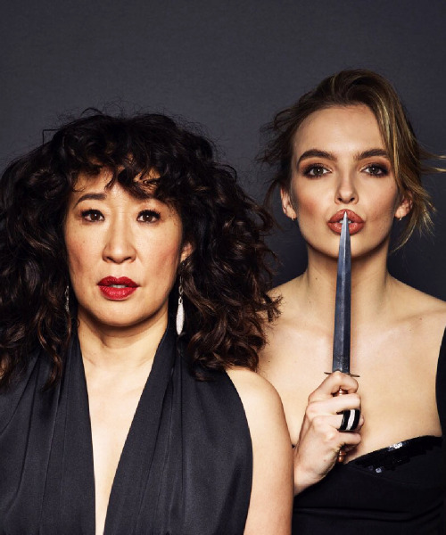 uservillanelle: Unofficial takes of Jodie Comer and Sandra Oh for Entertainment Weekly 2019