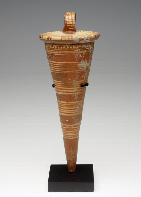 theancientwayoflife:~Conical Drinking Cup (Rhyton).Culture: MycenaeanPlace of origin: GreeceDate: 14
