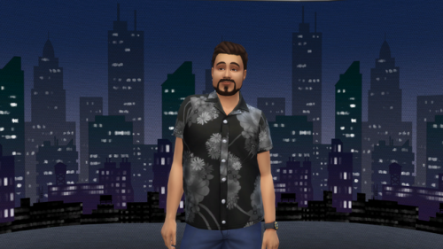 I gave Raj Rasoya a makeover and made him my photographer sim’s best friend. I’ve always overlooked 