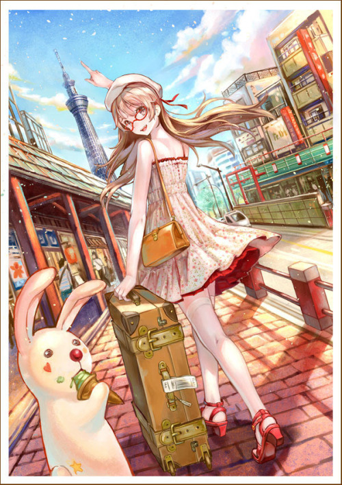旅をしようxメガネバージョン by PieroRabu [TINAMI] via Illustail