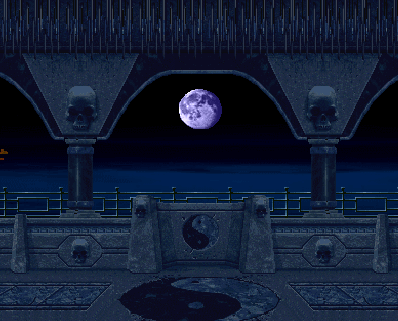the2dstagesfg:“Kombat Tomb at Night”  An edit of The Kombat Tomb from Mortal Kombat 2